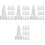 200Pcs Clear Plastic Vial Bottle Caps Horn Shape for Sample Bottles 4