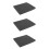 3Pcs Aquarium Filter Sponge Black Biochemical Pad for Fish Tank Use 8