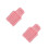 2Pcs Foldable Pink Bathtub Cushion and Backrest for Comfortable Bath 9