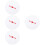 4Pcs Practical White Plastic Prize Wheel for and Parties 7