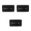 3Pcs Quick Install Surfboard Tail Fin Connector Black PVC for Kayak 7