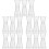 15Pcs Clear Reusable Reusable Cocktail Measuring Cup Double Jigger Bar Accessory 7