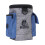 (Gray) Dog Training Waist Bag Adjustable Durable 9