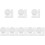 200Pcs Lightweight PVC Balls Openable Party Drawing Balls 5