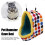 Soft Plush Hamster Cave Bed 22x18cm Portable & Warm 12
