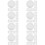 200Pcs Lightweight PVC Balls Openable Party Drawing Balls 9