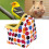 Soft Plush Hamster Cave Bed 22x18cm Portable & Warm 15