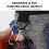 (Gray) Dog Training Waist Bag Adjustable Durable 11