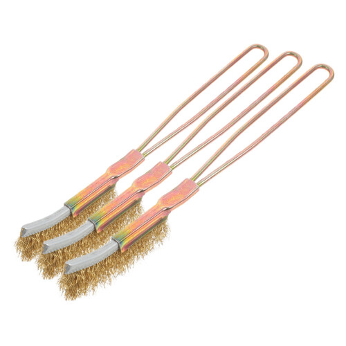 9Pcs Multifunctional Golden Metal Rust Removing Brushes for Home Use 2