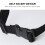 (Gray) Dog Training Waist Bag Adjustable Durable 1