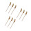 9Pcs Multifunctional Golden Metal Rust Removing Brushes for Home Use 7