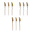 9Pcs Multifunctional Golden Metal Rust Removing Brushes for Home Use 9