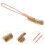 9Pcs Multifunctional Golden Metal Rust Removing Brushes for Home Use 10