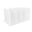 Modern Plastic Shelf Divider Holder with 5 Boards, ABS Closet Organizer 12