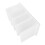 Modern Plastic Shelf Divider Holder with 5 Boards, ABS Closet Organizer 14