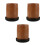 3Pcs Wooden Shaker Cups Reliable for Home Use 4