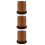 3Pcs Wooden Shaker Cups Reliable for Home Use 5