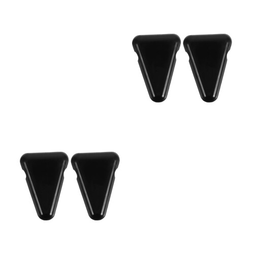 4Pcs Black Silicone fork Holder Triangle for Music 2