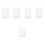 5Pcs Silicone Sleeve for Music Player White Cover Shockproof Protector 5