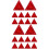 20Pcs Red Warning Signs Triangle Reflective Road Safety Emergency Use 4