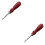 2Pcs Trimmer Tools Brown Wood Handle Sharp Durable Bevelers 6