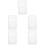 5Pcs Silicone Sleeve for Music Player White Cover Shockproof Protector 7