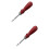 2Pcs Trimmer Tools Brown Wood Handle Sharp Durable Bevelers 7