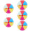 5Pcs Multi Color Prize Wheel DIY Fortune Game Prop for Event Fun 10
