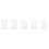 5Pcs Silicone Sleeve for Music Player White Cover Shockproof Protector 10