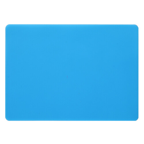 3Pcs Multipurpose Silicone Mat Blue for Craft DIY Resin and Table Use 1
