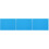 3Pcs Multipurpose Silicone Mat Blue for Craft DIY Resin and Table Use 4