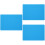 3Pcs Multipurpose Silicone Mat Blue for Craft DIY Resin and Table Use 6