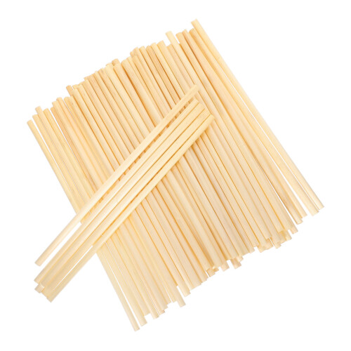 200Pcs DIY Wheat Straw Bee Tubes Natural Refill Tubes for Bee Nesting 1
