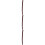 3Pcs Durable Plastic Sword Sleeves Dark Red Reusable Protective Cover 9