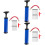 3Sets Multi-Function Basketball Pump Blue Portable Ball Inflation Tool 7