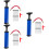 3Sets Multi-Function Basketball Pump Blue Portable Ball Inflation Tool 8