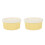 2Pcs Yellow Ceramic Baking Bowls for Desserts Soups and Cooking 9