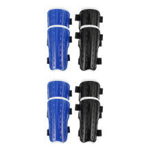 4Pairs Teen Soccer Shin Pads Eva Protection Gear with Elastic Straps