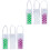 6Pcs Freezer Bag, Lightweight Cooling Gel, Assorted Colors 3