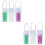 6Pcs Freezer Bag, Lightweight Cooling Gel, Assorted Colors 6