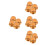 16Pcs Golden Mixer Speed Control Knobs Plastic Rotary for Home Audio 6