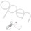 5Pcs Red Neon Lights for Wall LED Open Sign Bar Party Decor 3