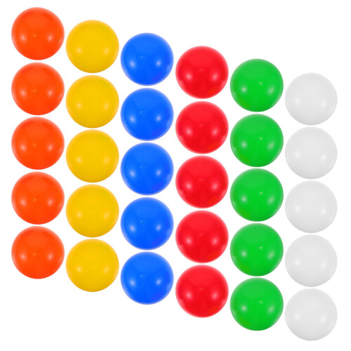90Pcs Colored PVC Balls Openable Raffle Drawing Balls 1