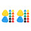 24Pcs Stable Triangle Card Holder for and Kids 9