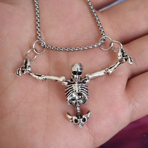 (Section 1) Punk Skull Necklace for All Occasions 1