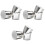 150Pcs Silver Biodegradable Cupcake Wrappers Paper Dessert Bowls 3