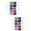 1000Pcs Assorted Color Pushpins for Fabric Map Display 6