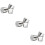 150Pcs Silver Biodegradable Cupcake Wrappers Paper Dessert Bowls 9