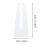 45Pcs White Picture Frame Easel Back Plastic Brackets for Display Use 11