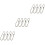 600Pcs Adjustable Silver Ball Chain Connector Clasp for Key Rings 5